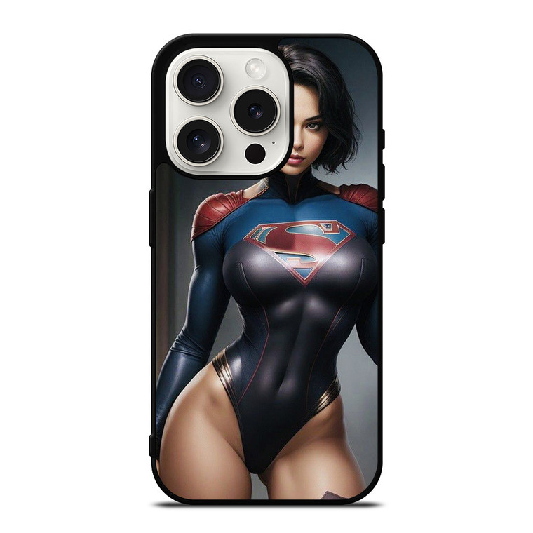 SEXY SUPER GIRL KARA iPhone 15 Pro Case Cover