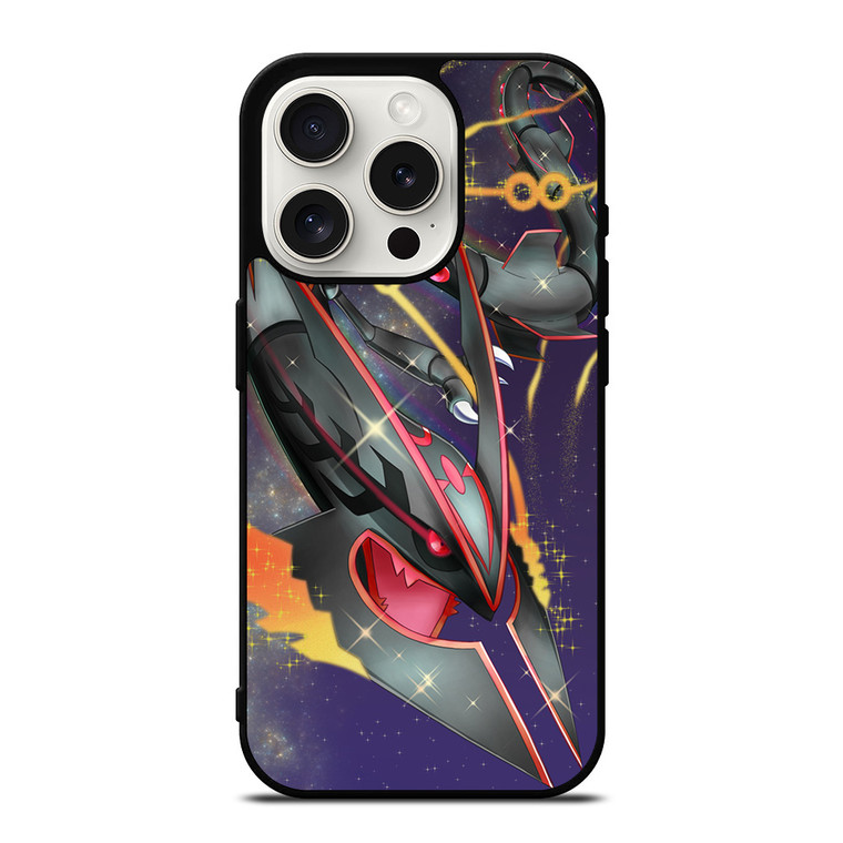 SHINY RAYQUAZA POKEMON ANIME iPhone 15 Pro Case Cover
