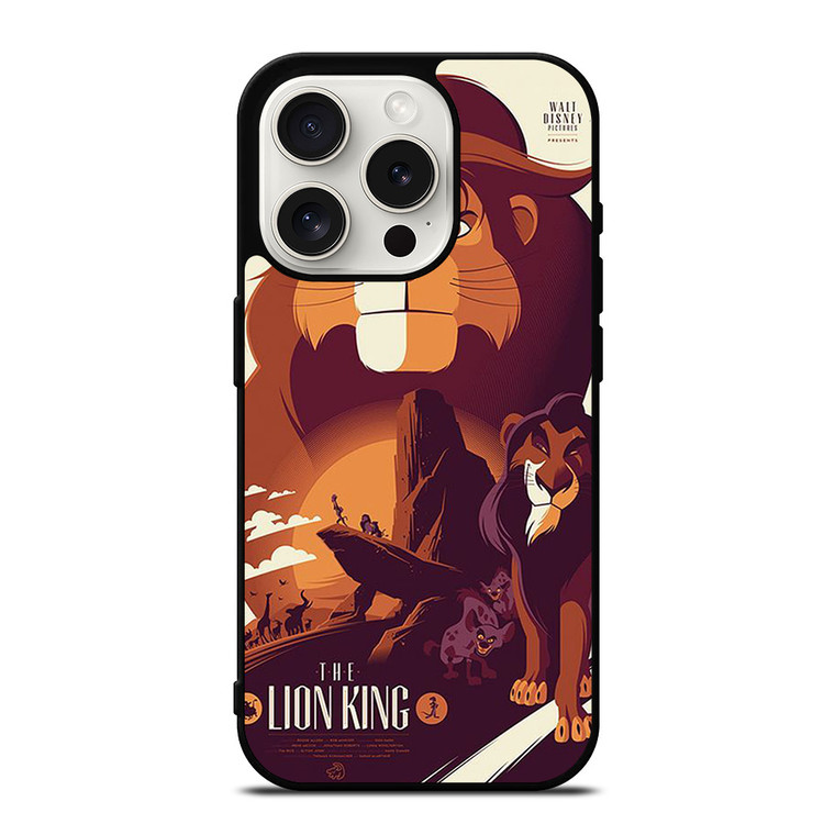 SIMBA LION KING CARTOON iPhone 15 Pro Case Cover