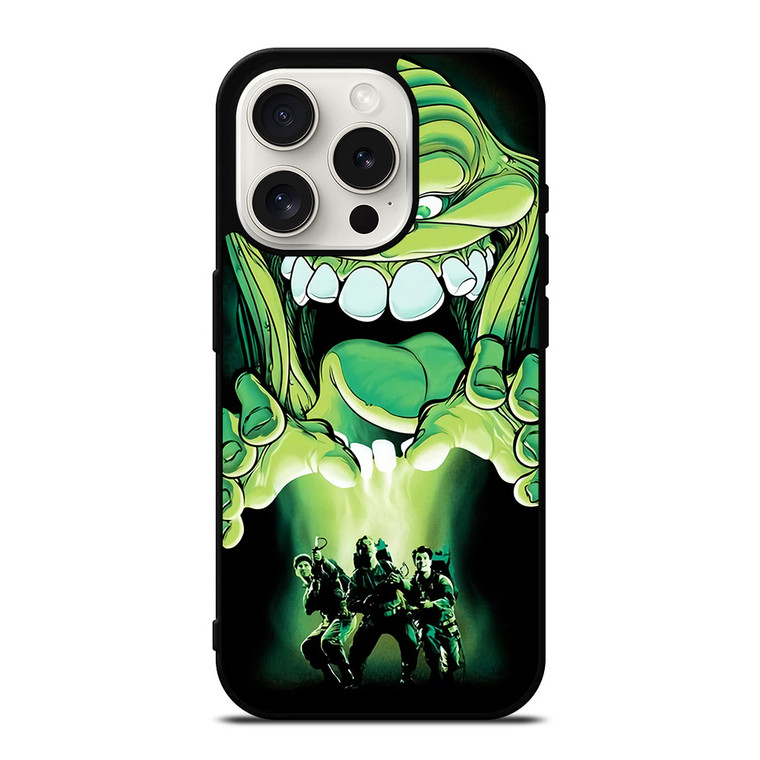 SLIMER GHOSTBUSTER CARTOON iPhone 15 Pro Case Cover