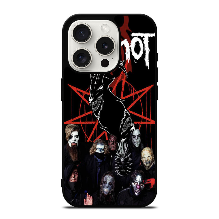 SLIPKNOT BAND POSTER ART iPhone 15 Pro Case Cover