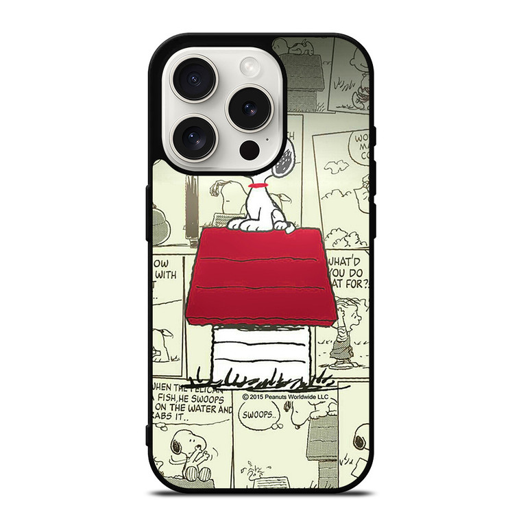 SNOOPY COMIC iPhone 15 Pro Case Cover