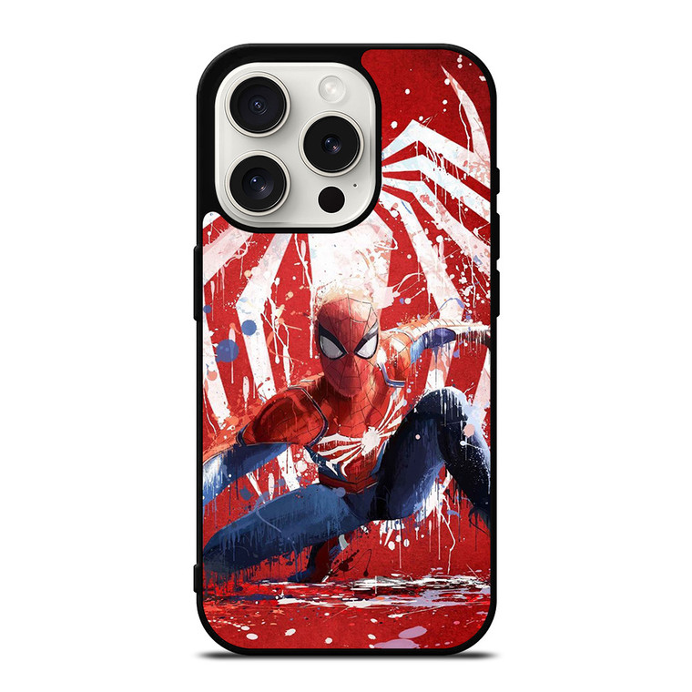 SPIDER MAN AVENGERS ART PAINT iPhone 15 Pro Case Cover SPIDER MAN AVENGERS ART PAINT iPhone 15 Pro Case Cover