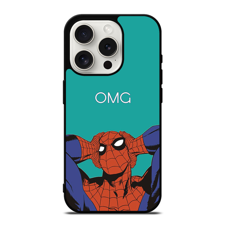 SPIDERMAN MARVEL AVENGERS OMG iPhone 15 Pro Case Cover