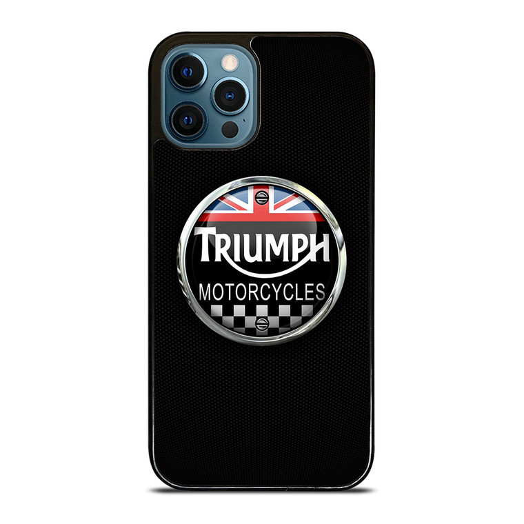 TRIUMPH BRITISH MOTORCYCLES 2 iPhone 12 Pro Max Case Cover