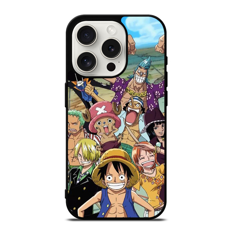 STRAW HAT PIRATES ONE PIECE iPhone 15 Pro Case Cover
