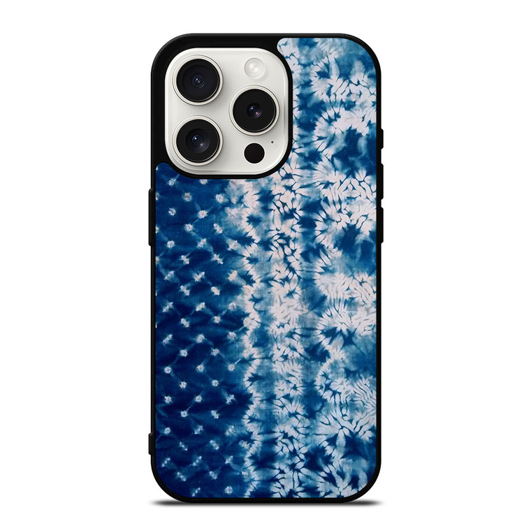 STRETCHED CHIFFON FABRIC PATTERN iPhone 15 Pro Case Cover