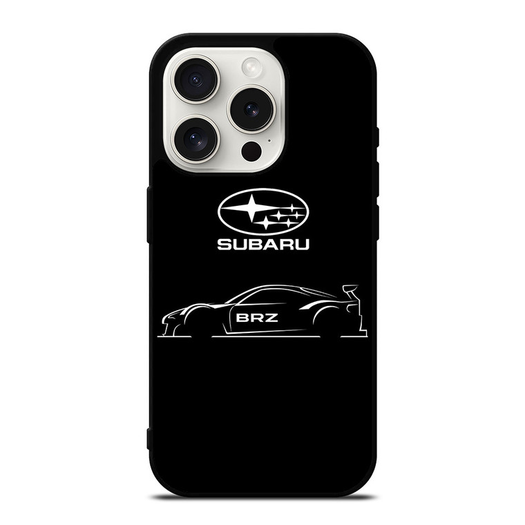 SUBARU BRZ CLIPART iPhone 15 Pro Case Cover