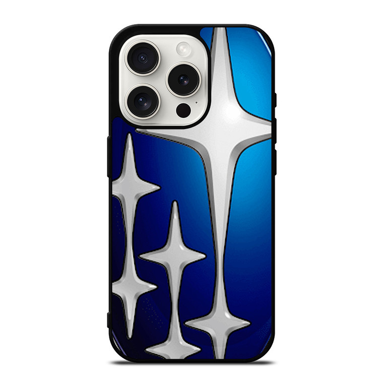 SUBARU ZOOMED LOGO iPhone 15 Pro Case Cover