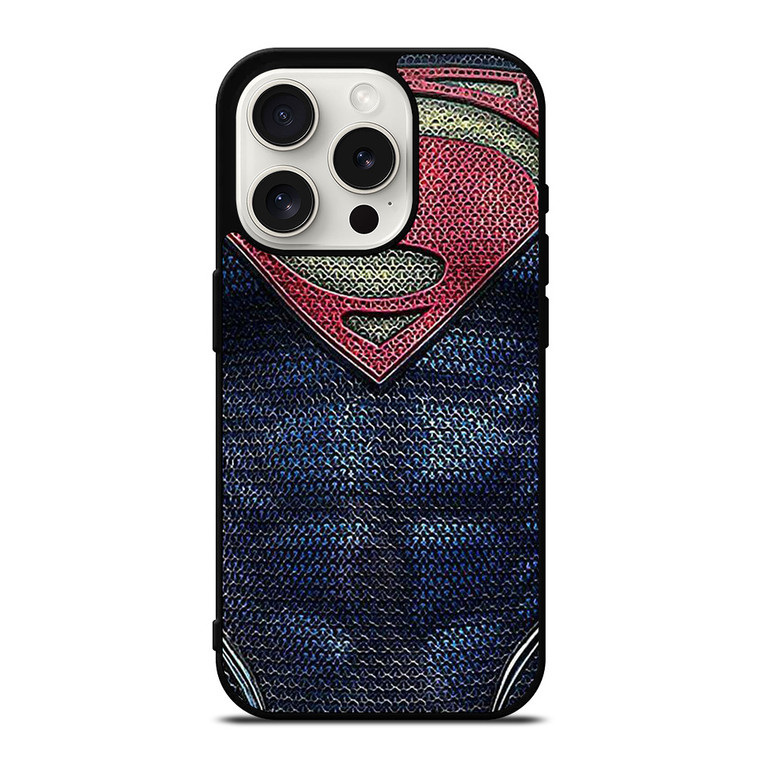 SUPERMAN SUIT CHESS LOGO iPhone 15 Pro Case Cover