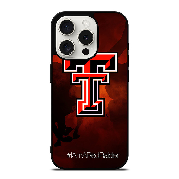 TEXAS TECH FOOTBALL LOGO iPhone 15 Pro Case Cover