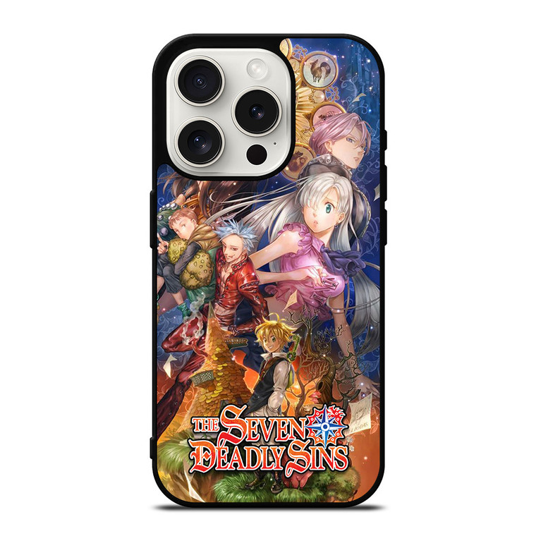 THE SEVEN DEADLY ALL CHARACTER iPhone 15 Pro Case Cover