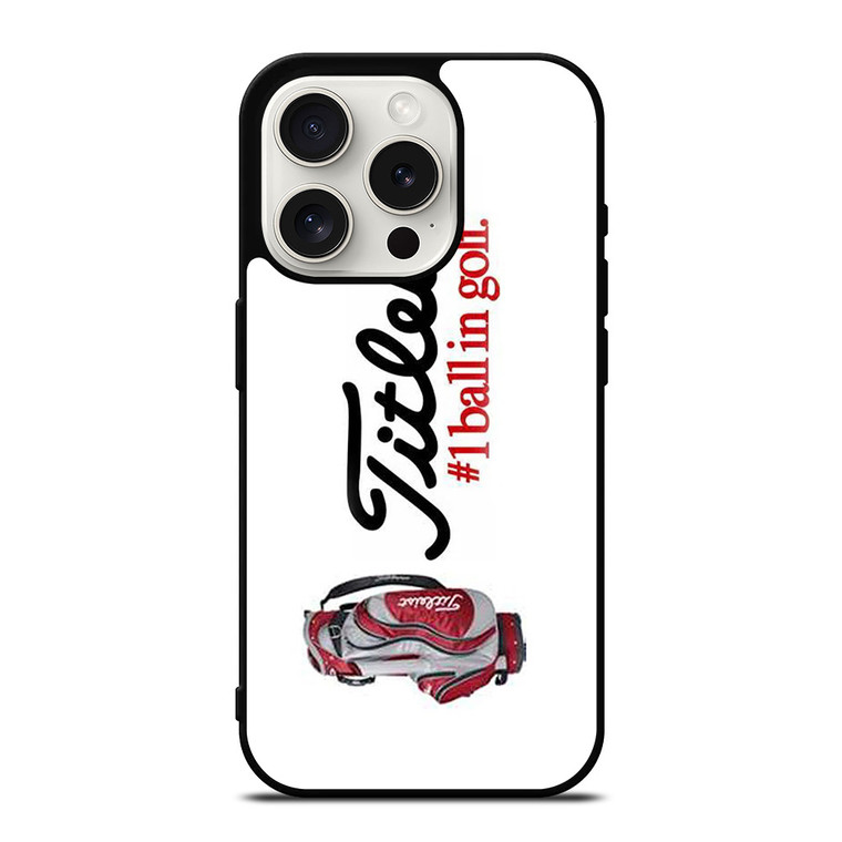 TITLEIST 1 BALL IN GOLF LOGO iPhone 15 Pro Case Cover