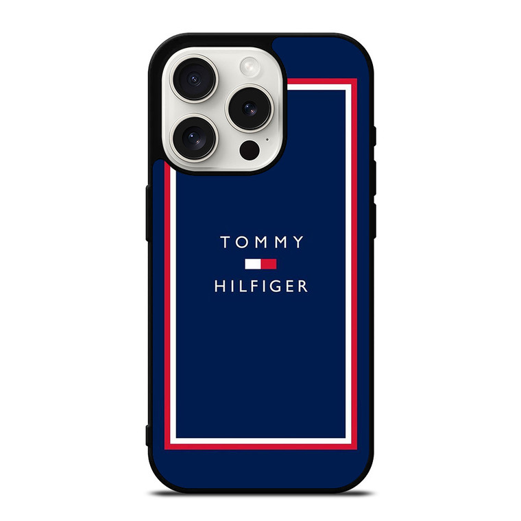 TOMMY HILFIGER LOGO iPhone 15 Pro Case Cover