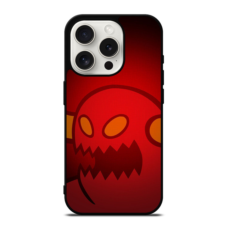 TOY MACHINE SKATEBOARD RED LOGO iPhone 15 Pro Case Cover