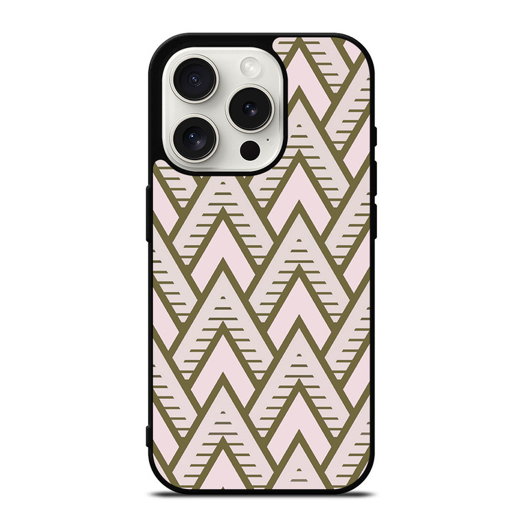 TRIANGLE SOFT PATTERN iPhone 15 Pro Case Cover