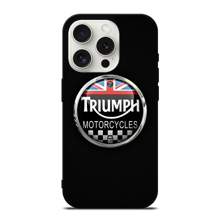 TRIUMPH BRITISH MOTORCYCLES 2 iPhone 15 Pro Case Cover