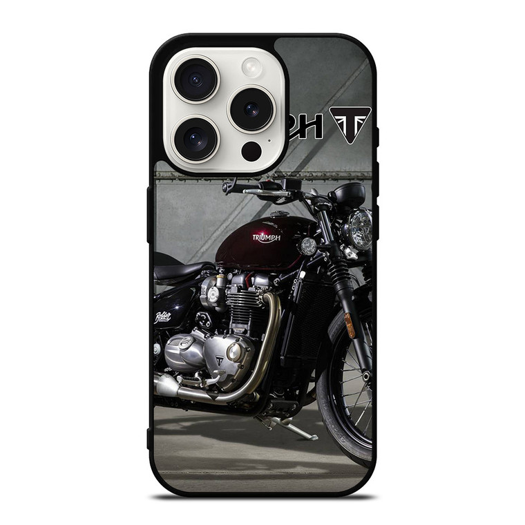 TRIUMPH MOTORCYCLE iPhone 15 Pro Case Cover