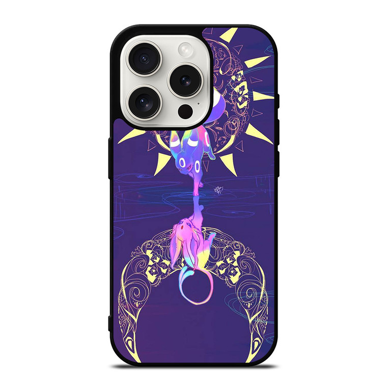 UMBREON SHINY POKEMON ART iPhone 15 Pro Case Cover