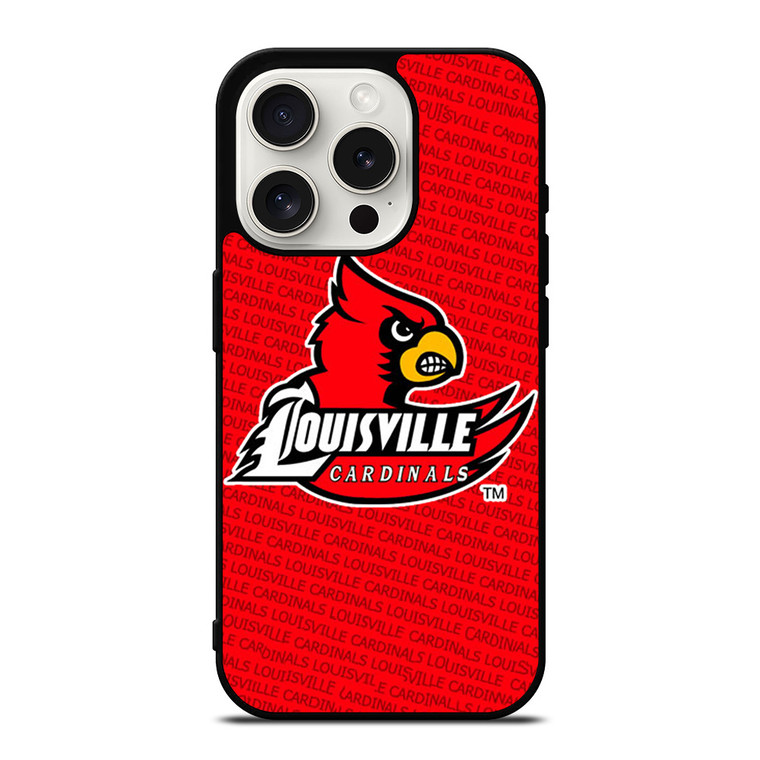 UNIVERSITY OF LOUISVILLE NFL iPhone 15 Pro Case Cover