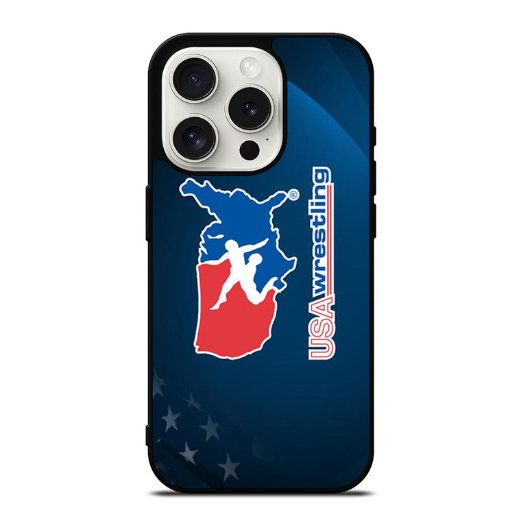 USA WRESTLING AMERICAN iPhone 15 Pro Case Cover