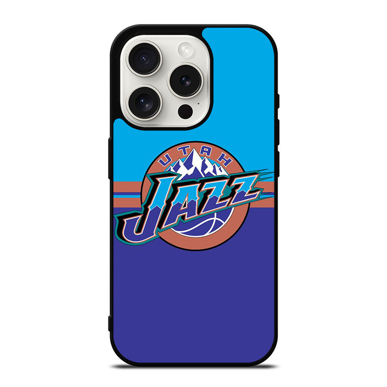 UTAH JAZZ BASKETBALL LOGO iPhone 15 Pro Case Cover UTAH JAZZ BASKETBALL LOGO iPhone 15 Pro Case Cover