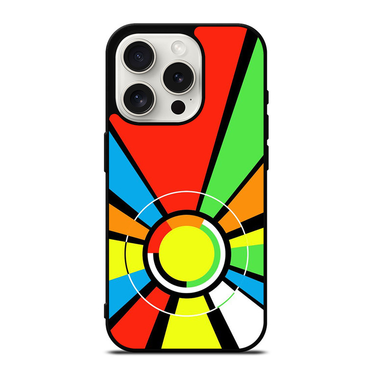 VALENTINO ROSSI VR46 HELMET PATTERN iPhone 15 Pro Case Cover