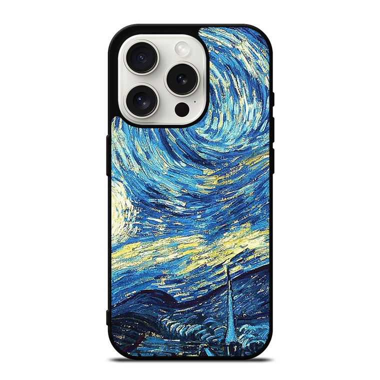 VAN GOGH STARRY NIGHT iPhone 15 Pro Case Cover