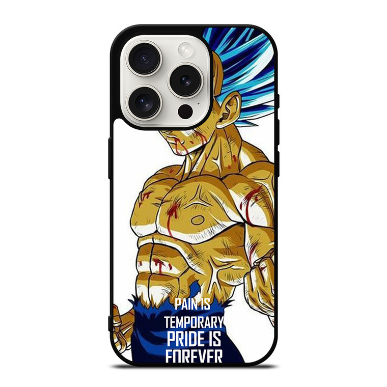 VEGETA QUOTE DRAGON BALL iPhone 15 Pro Case Cover