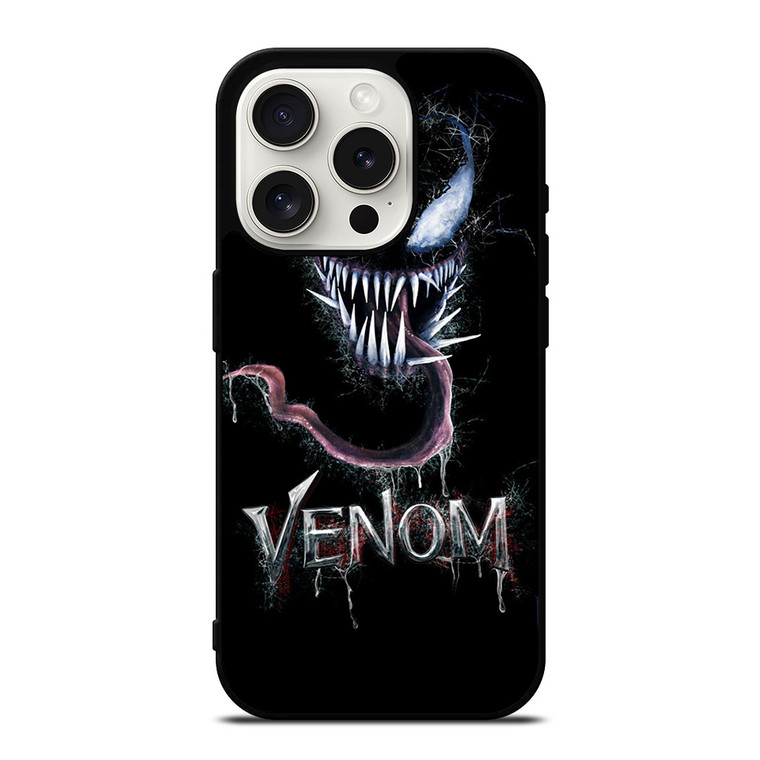 VENOM FACE MARVEL iPhone 15 Pro Case Cover