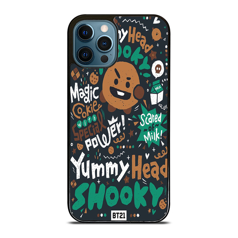 YUMMY HEAD SHOOKY BTS 21 iPhone 12 Pro Max Case Cover