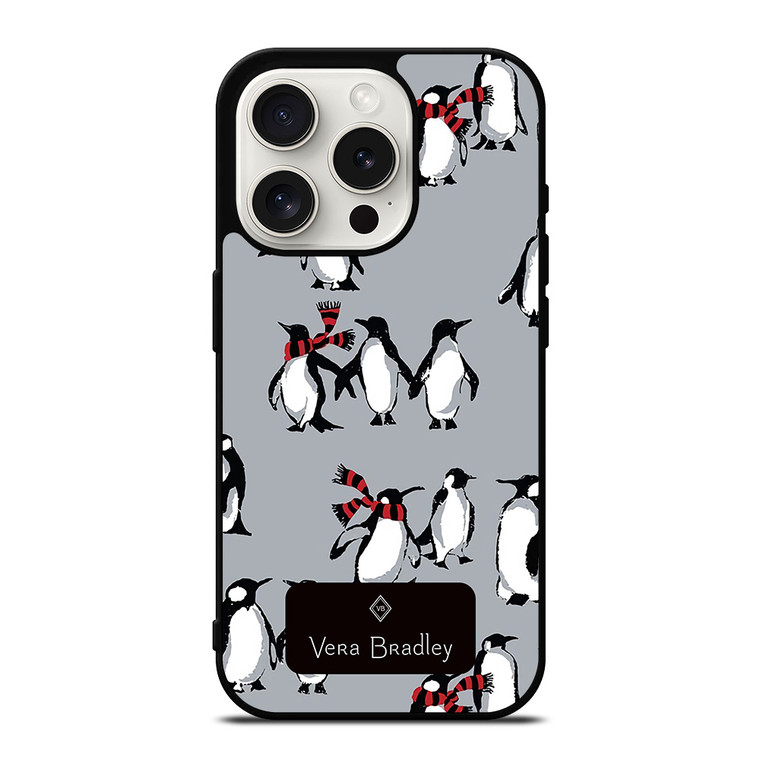 VERA BRADLEY PLAYFUL PENGUINS iPhone 15 Pro Case Cover