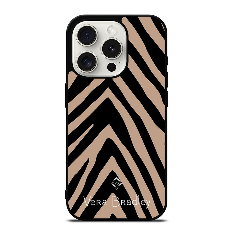 VERA BRADLEY ZEBRA PATTERN iPhone 15 Pro Case Cover