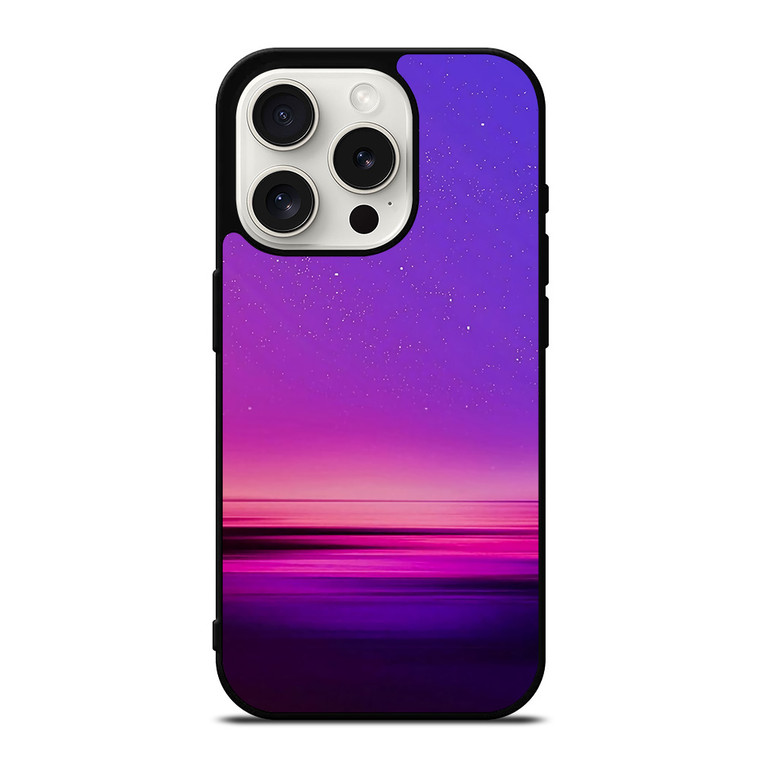 VIOLET SKY AND SEA iPhone 15 Pro Case Cover