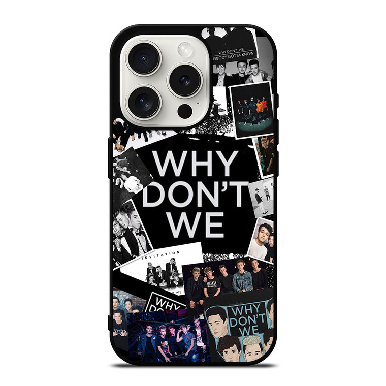 WHY DON'T WE BAND COLLAGE iPhone 15 Pro Case Cover