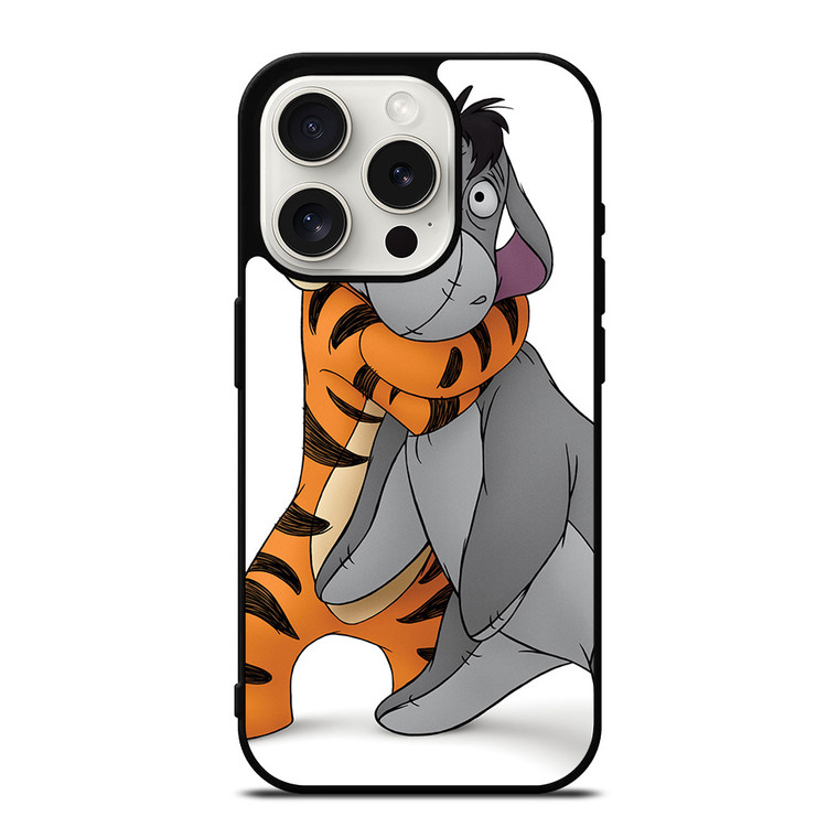 WINNIE THE POOH EEYORE AND TIGER iPhone 15 Pro Case Cover WINNIE THE POOH EEYORE AND TIGER iPhone 15 Pro Case Cover