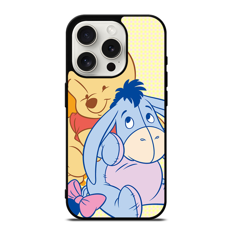WINNIE THE POOH EEYORE CARTOON iPhone 15 Pro Case Cover