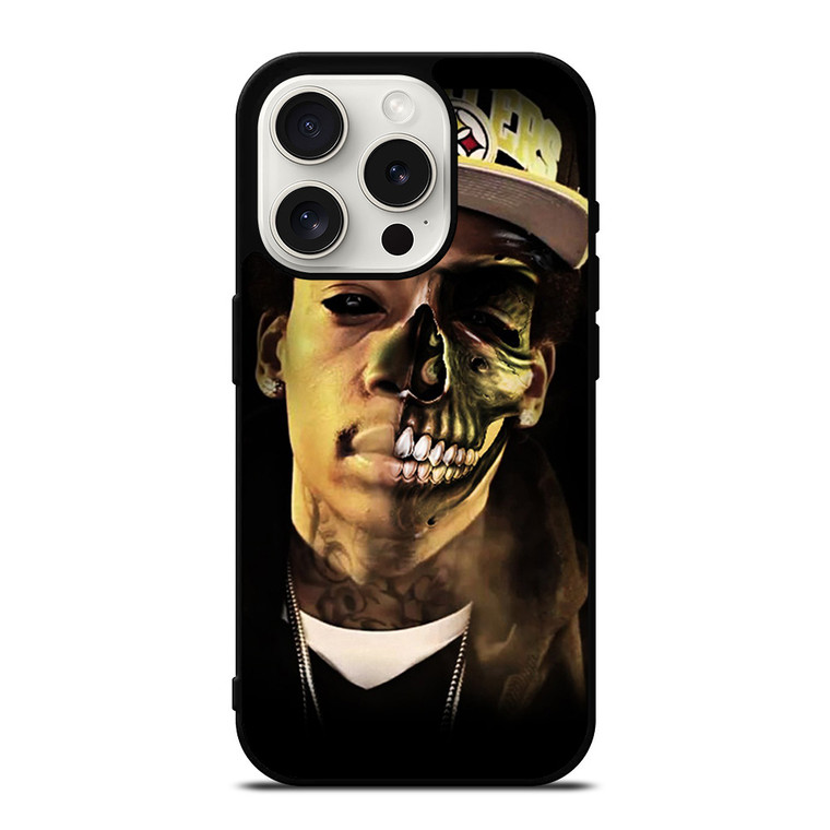 WIZ KHALIFA FACE SKULL iPhone 15 Pro Case Cover