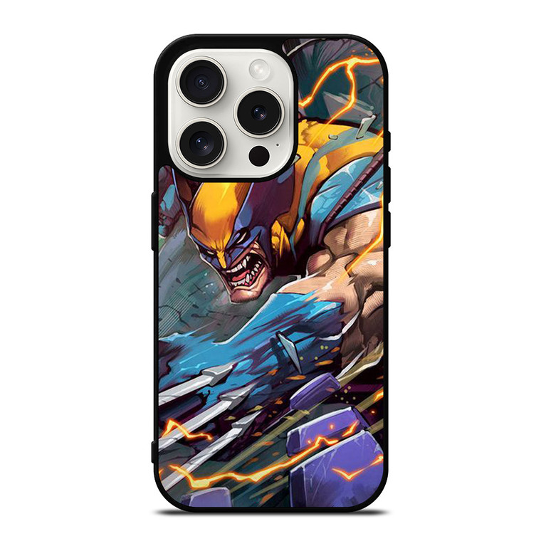 WOLVERINE X-MEN CARTOON 2 iPhone 15 Pro Case Cover