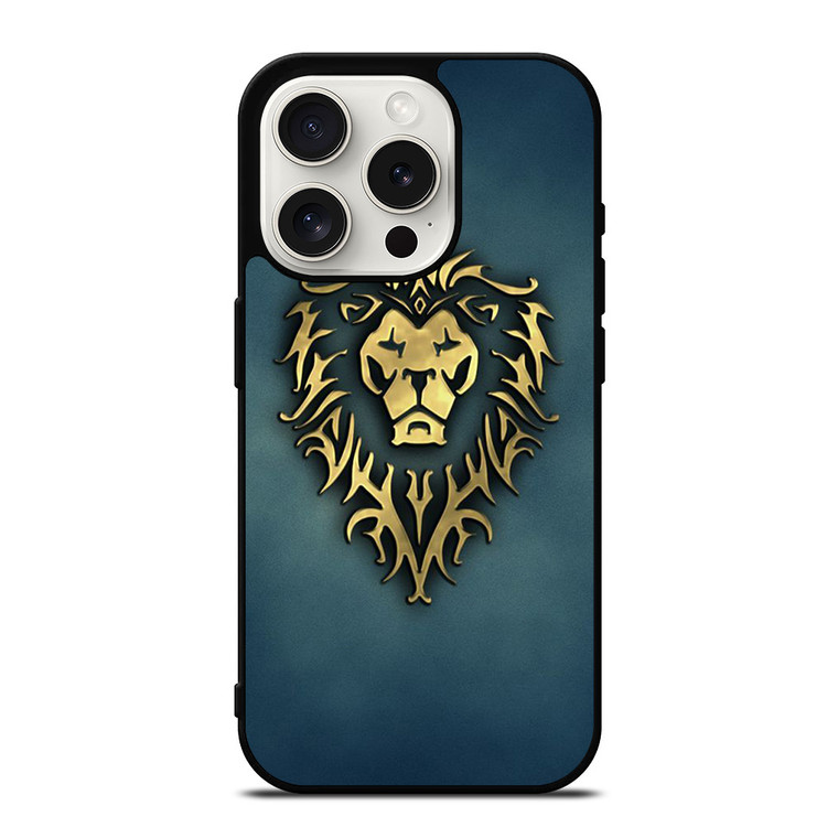 WORLD OF WARCRAFT LOGO iPhone 15 Pro Case Cover