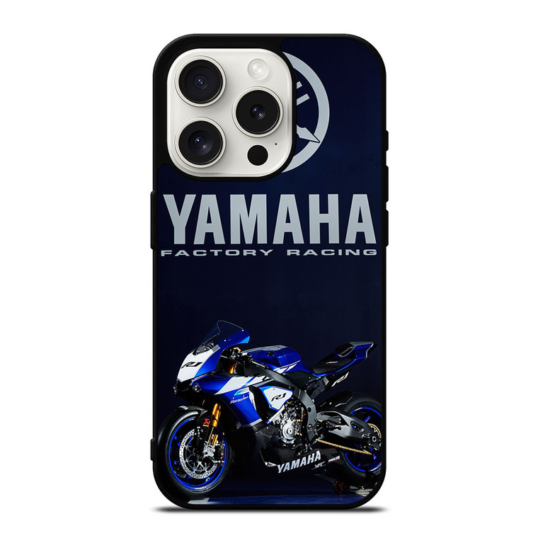 YAMAHA FACTORY RACING iPhone 15 Pro Case Cover