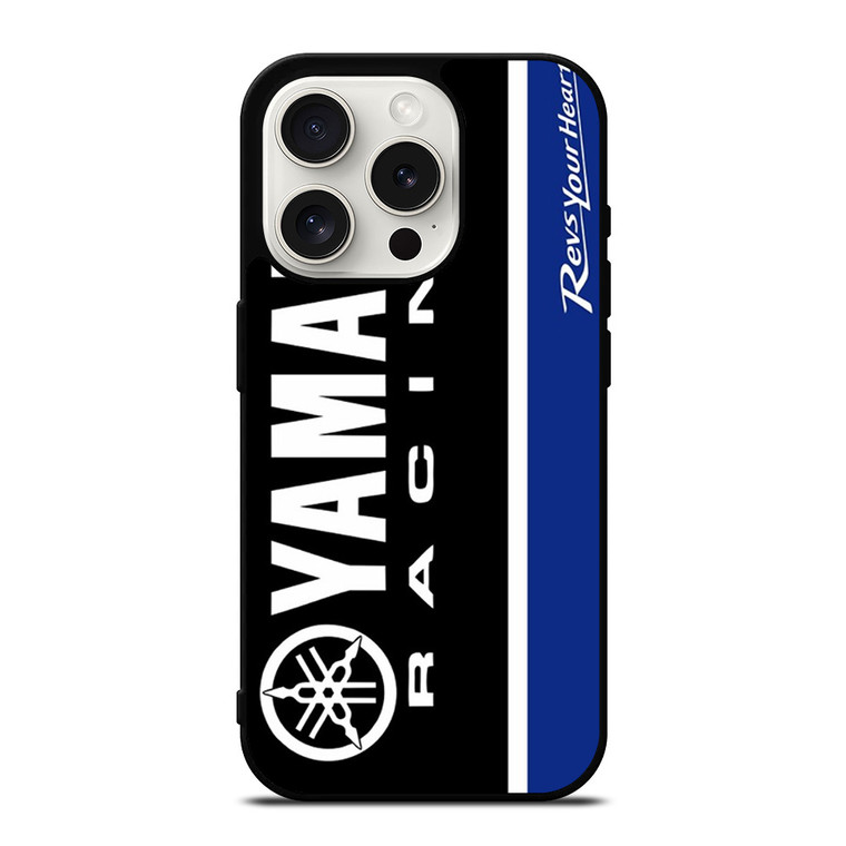 YAMAHA MOTOR RACING BLUE iPhone 15 Pro Case Cover