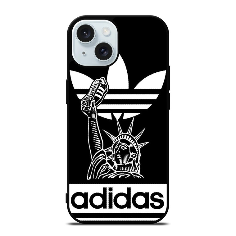 ADIDAS LIBERTY STATUE iPhone 15 Case Cover ADIDAS LIBERTY STATUE iPhone 15 Case Cover