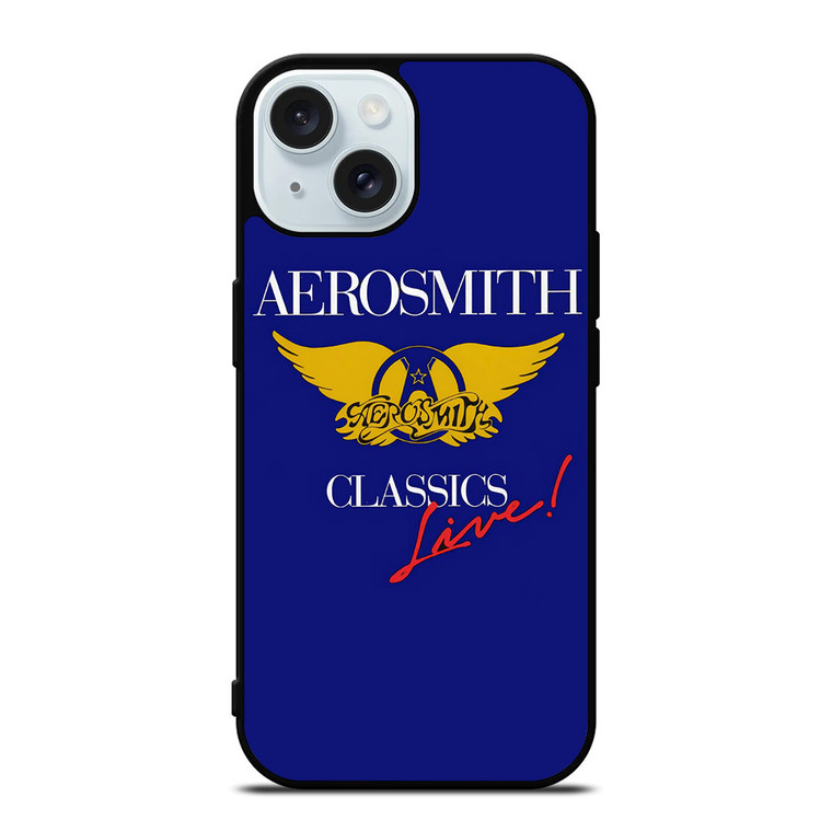 AEROSMITH CLASSIC ROCK AND ROLL iPhone 15 Case Cover