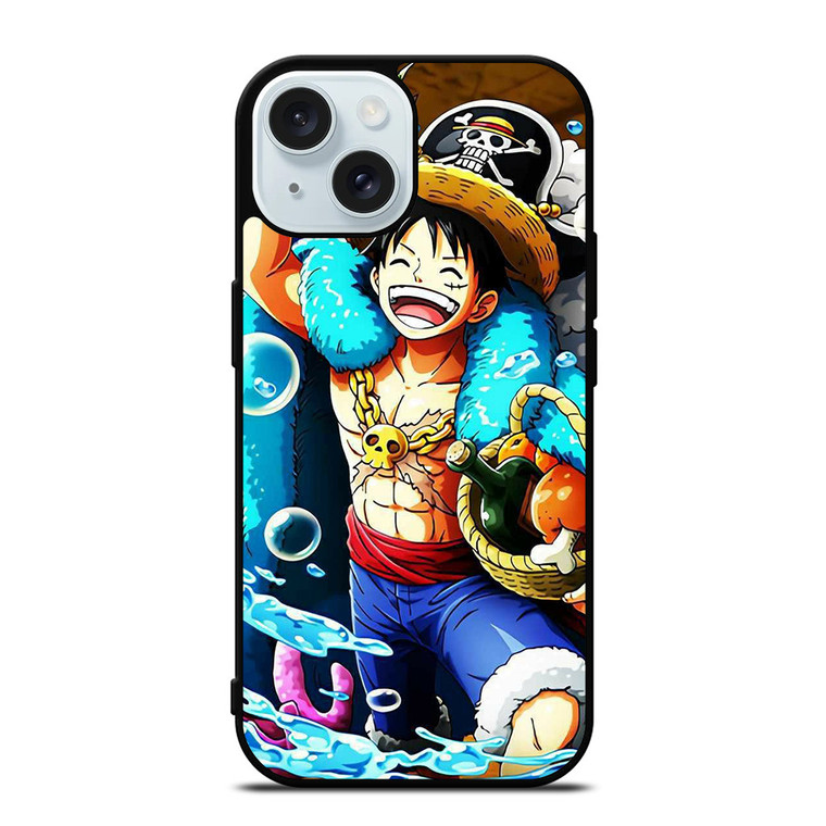 ANIME ONE PIECE MONKEY D iPhone 15 Case Cover