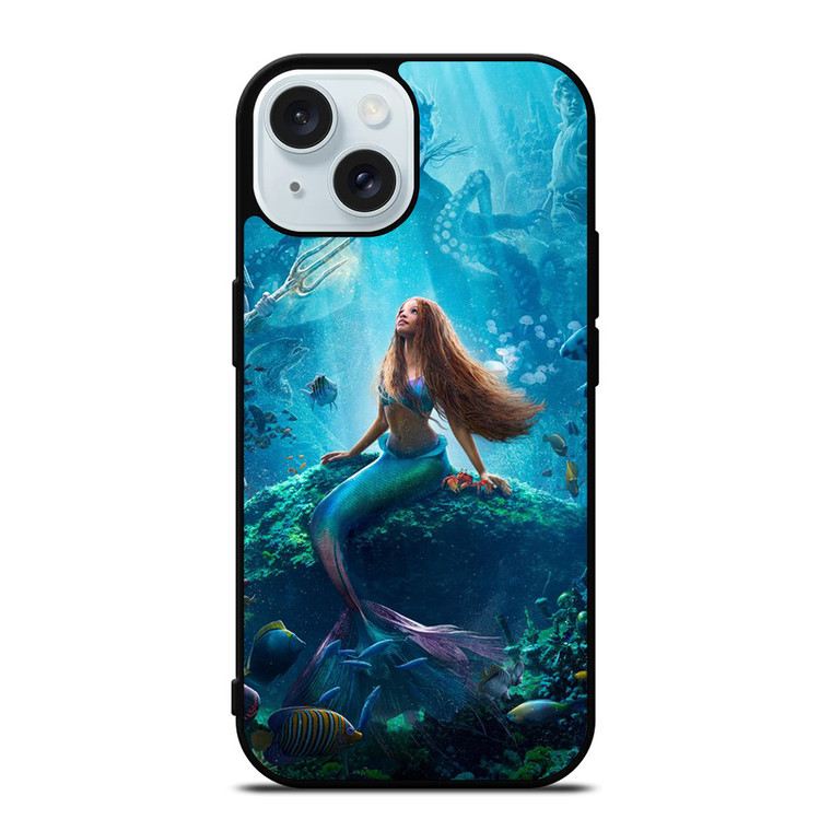 ARIEL THE LITTLE MERMAID DISNEY HALLE BAILEY iPhone 15 Case Cover