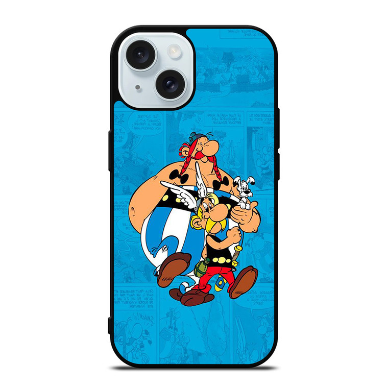 ASTERIX AND OBELIX CARTOON COMIC iPhone 15 Case Cover