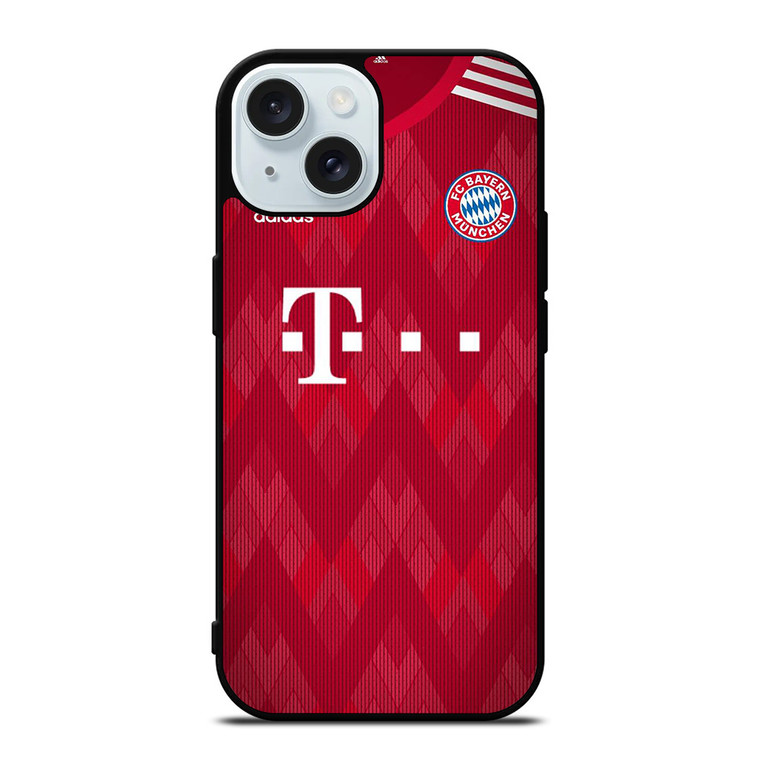 BAYERN MUNCHEN JERSEY iPhone 15 Case Cover