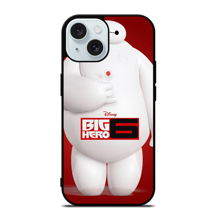 BAYMAX BIG HERO 6 DISNEY iPhone 15 Case Cover