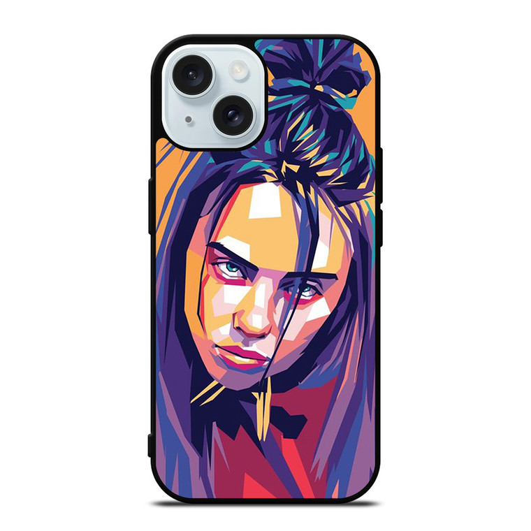 BILLIE EILISH MOZAIC iPhone 15 Case Cover